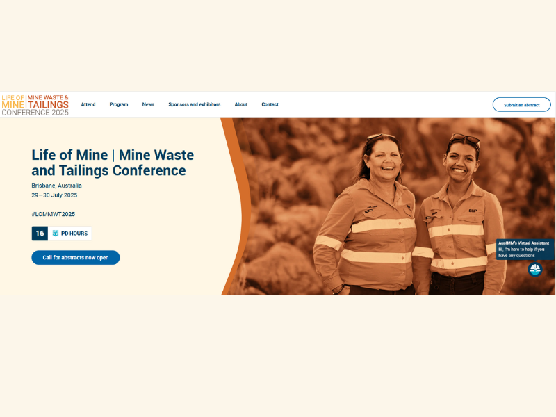 Life of Mine | Mine Waste and Tailings Conference